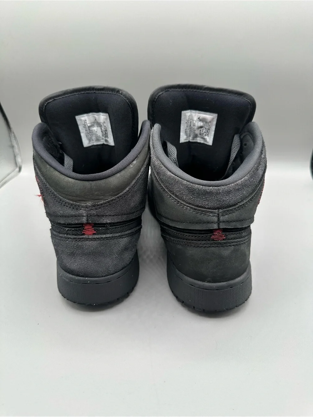 Nike Air Jordan 1 Mid SE Craft GS Youth 7 Dark Smoke Red FQ7742-001